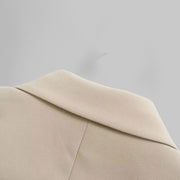 Double-Breasted Oversized Blazer