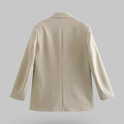 Double-Breasted Oversized Blazer
