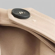 Vintage-Inspired Cropped Trench Spring Jacket