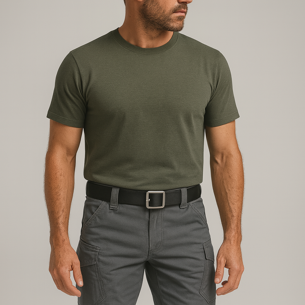 Slim Fit Military Style Cargo Pants