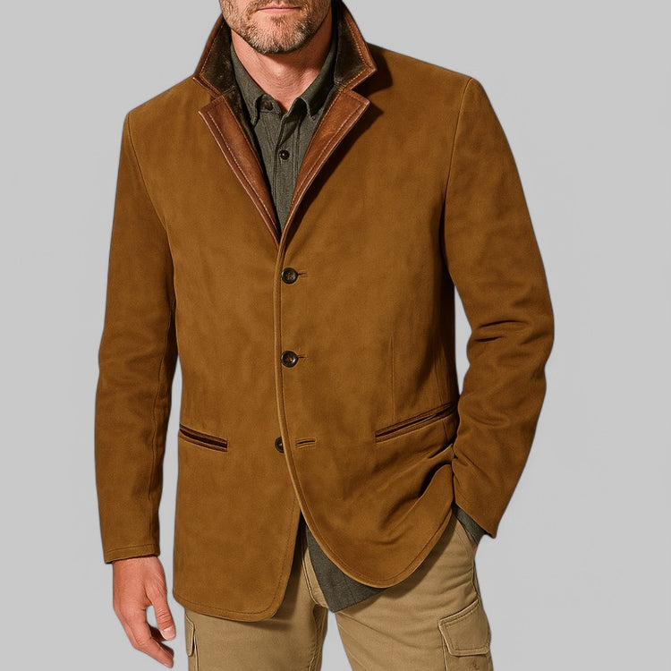 Vintage Buckskin Autumn Jacket