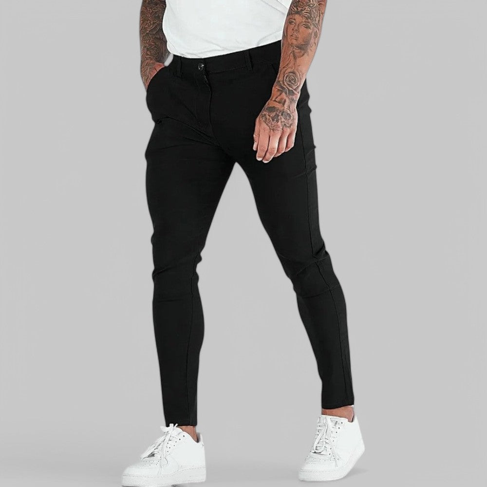 Basic Stretch Mens Trousers