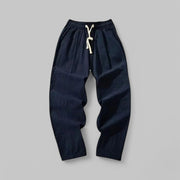 Breathable Cotton-Linen Casual Trousers