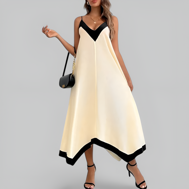 Asymmetrical Midi Dress
