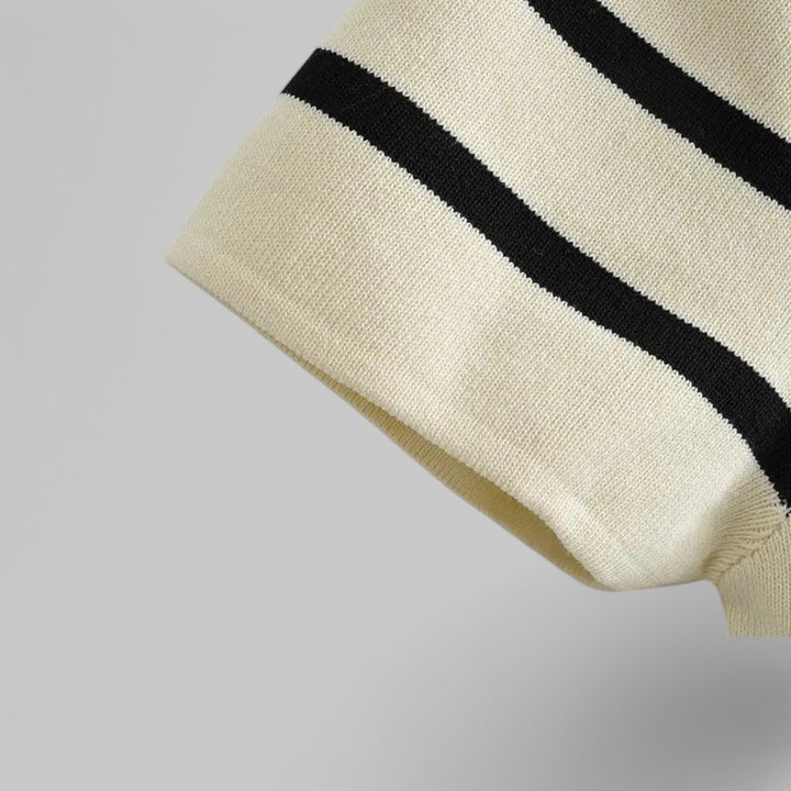 Soft Knit Cropped O-Neck T-Shirt