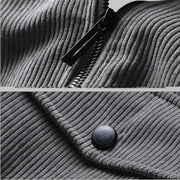 Men's Fleece Jacket with Fleece Collar