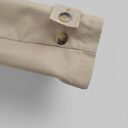 Double-Breasted Trench Coat with Belt