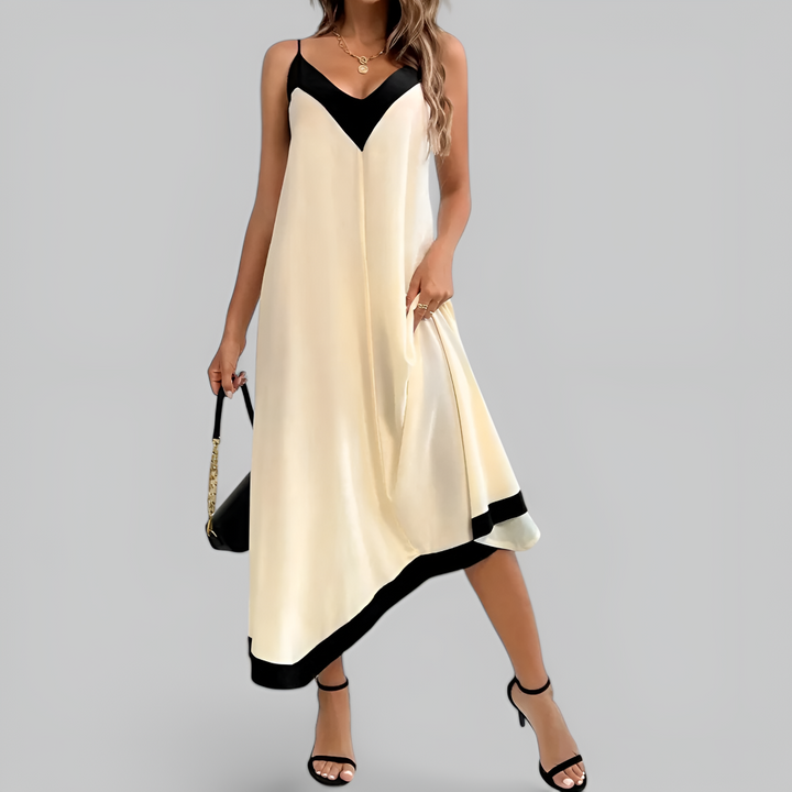 Asymmetrical Midi Dress