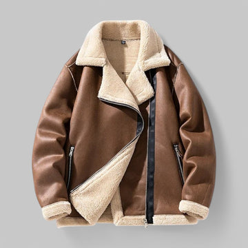 Klyber | Men's Fleece-Lined Collar Cargo Jacket