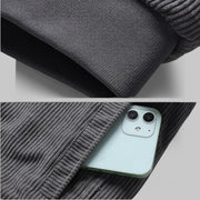 Men's Fleece Jacket with Fleece Collar