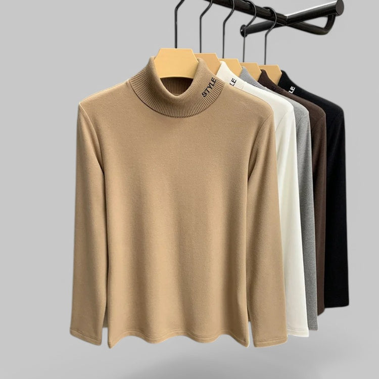 Men's Turtleneck Long Sleeve Top