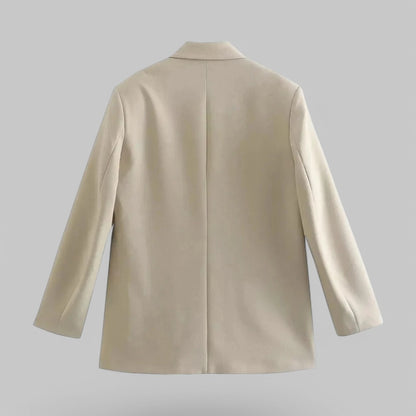 Double-Breasted Oversized Blazer