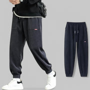 Casual Loose Fit Corduroy Joggers