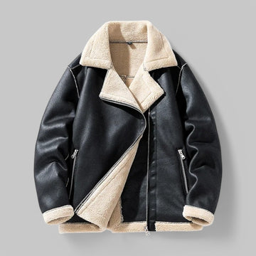 Klyber | Men's Fleece-Lined Collar Cargo Jacket