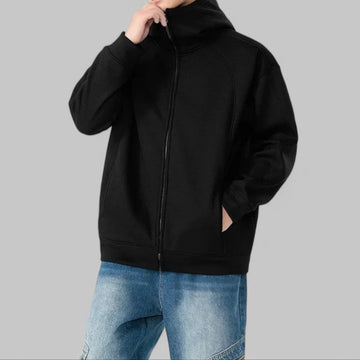 Warm Zip-Up Casual Hoodie