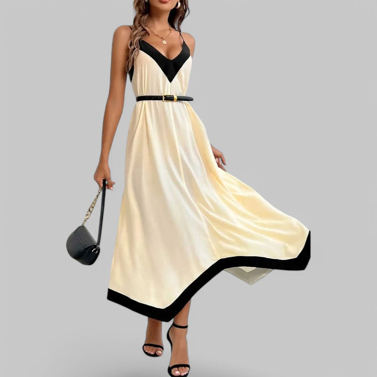 Asymmetrical Midi Dress