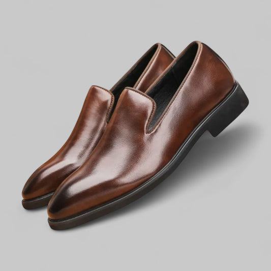 Polished Low Heel Formal Loafers