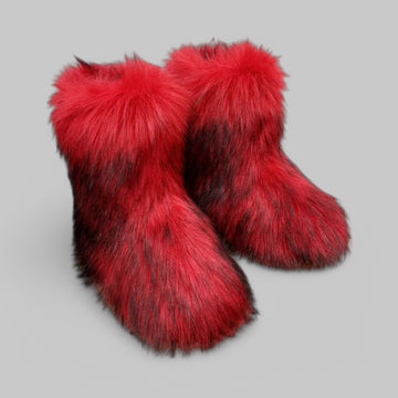 Klyber | Plush Faux Fur Snow Boots