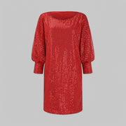 Premium Sequins Cocktail Mini Dress