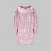 Premium Sequins Cocktail Mini Dress
