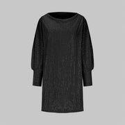 Premium Sequins Cocktail Mini Dress