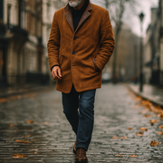 Vintage Buckskin Autumn Jacket