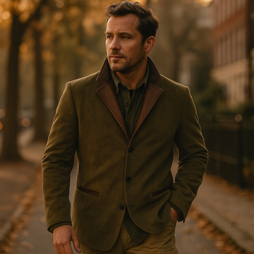 Vintage Buckskin Autumn Jacket