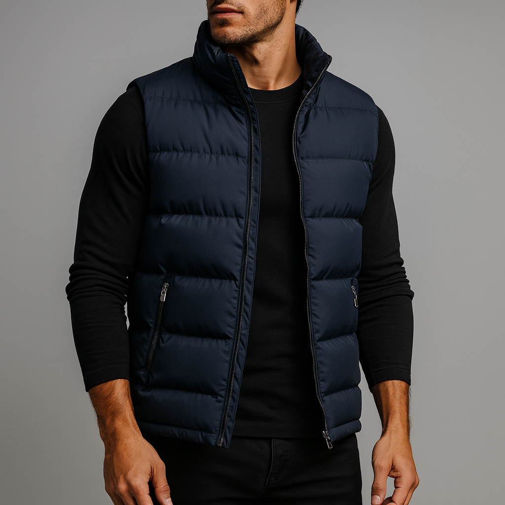Mens Gilet Bodywarmer Padded Vest