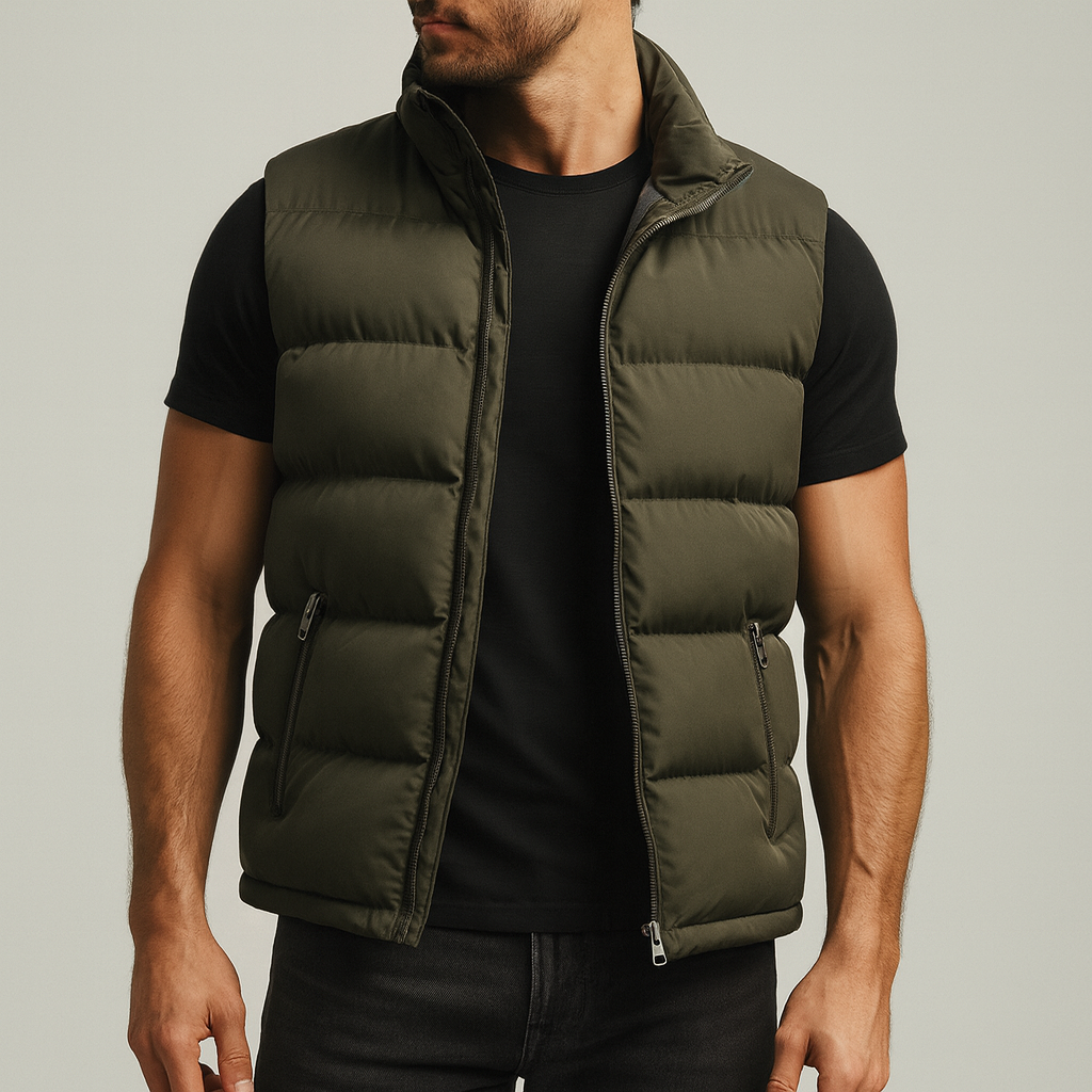 Mens Gilet Bodywarmer Padded Vest