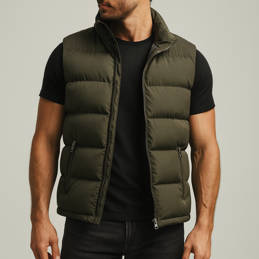 Mens Gilet Bodywarmer Padded Vest
