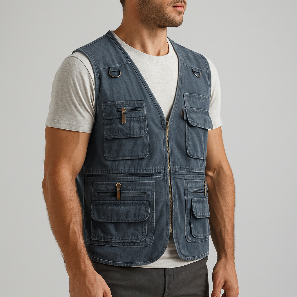 Lightweight Multi Pocket Vest
