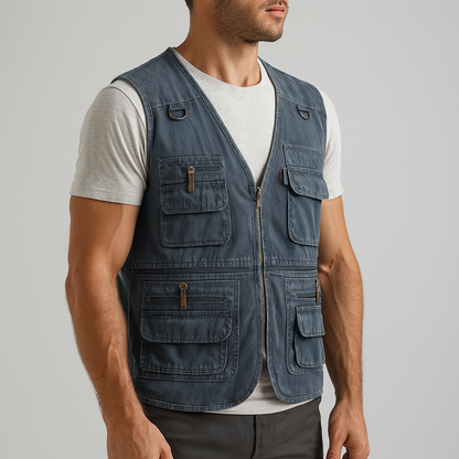 Lightweight Multi Pocket Vest