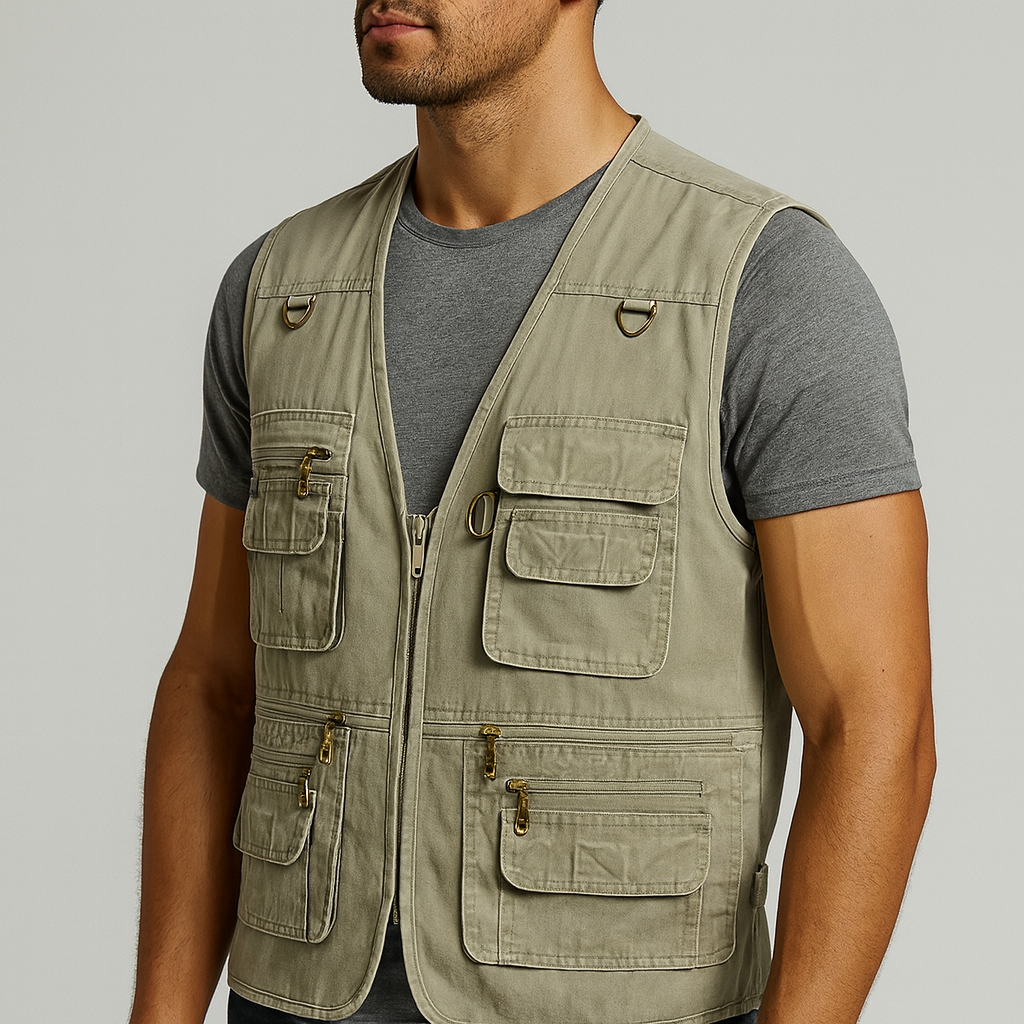 Lightweight Multi Pocket Vest