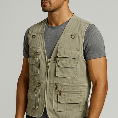 Lightweight Multi Pocket Vest
