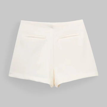 Round Hem Short Summer Skirt