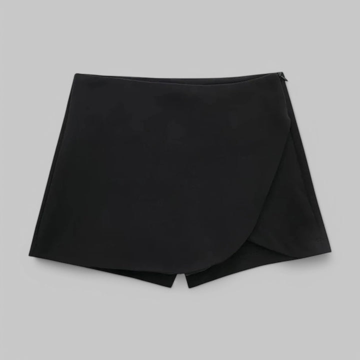 Round Hem Short Summer Skirt