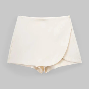 Round Hem Short Summer Skirt