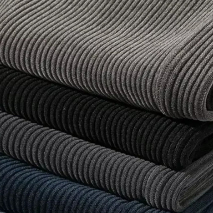Casual Loose Fit Corduroy Joggers