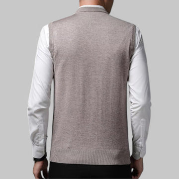 Argyle Knitted Spencer Tank