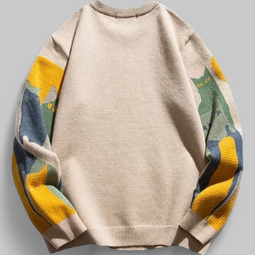 Klyber | Abstract Cat Art Jumper