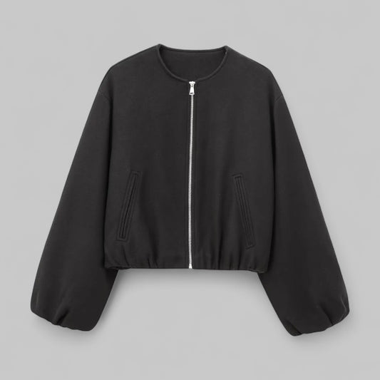 Soft Zip Bomber Jacket