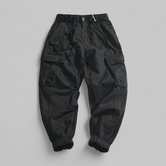 Relaxed Fit Smart Cargo Trousers