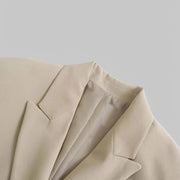 Double-Breasted Oversized Blazer