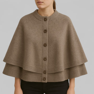 Knit Cape Cardigan