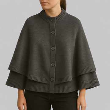 Knit Cape Cardigan
