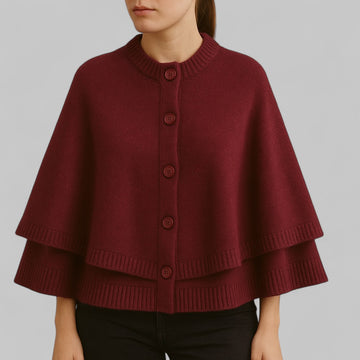 Knit Cape Cardigan