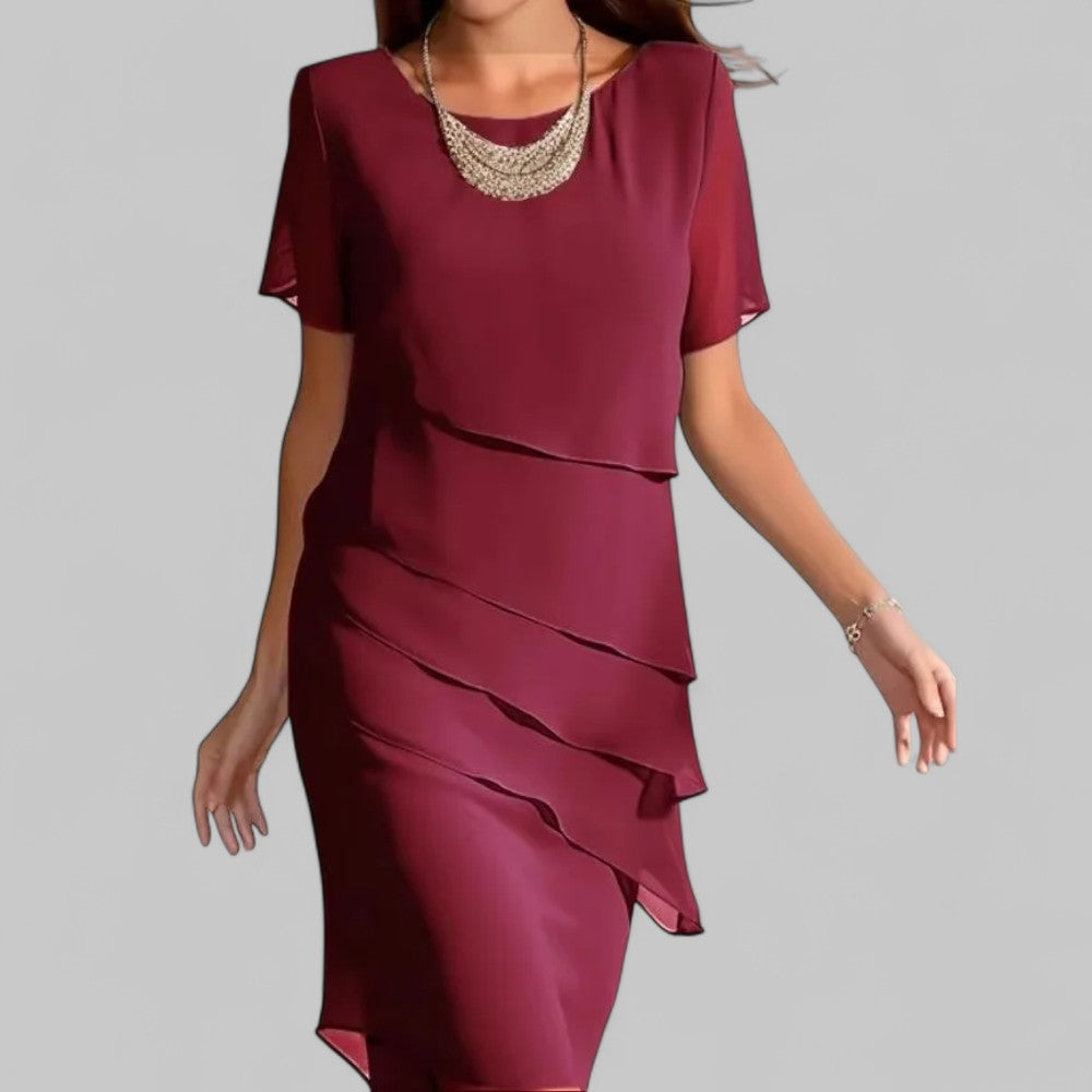 Elegant Ruffle Dress