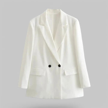 Double-Breasted Oversized Blazer
