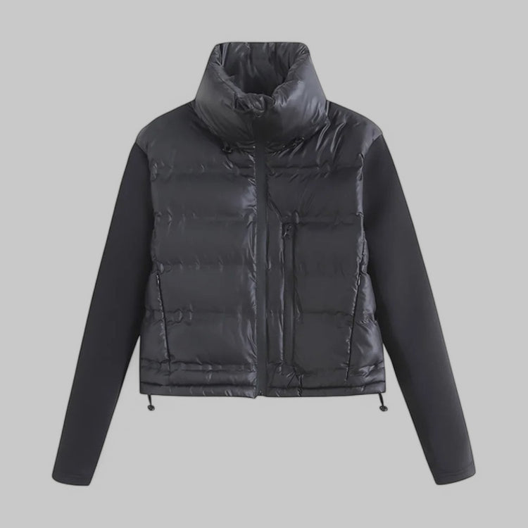 Cropped Puffer Spring Jacket