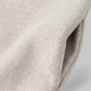 Open Stitch Lapel Collar Trench Coat